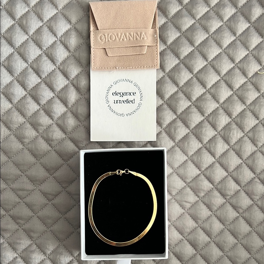 Gold Plated Anklet